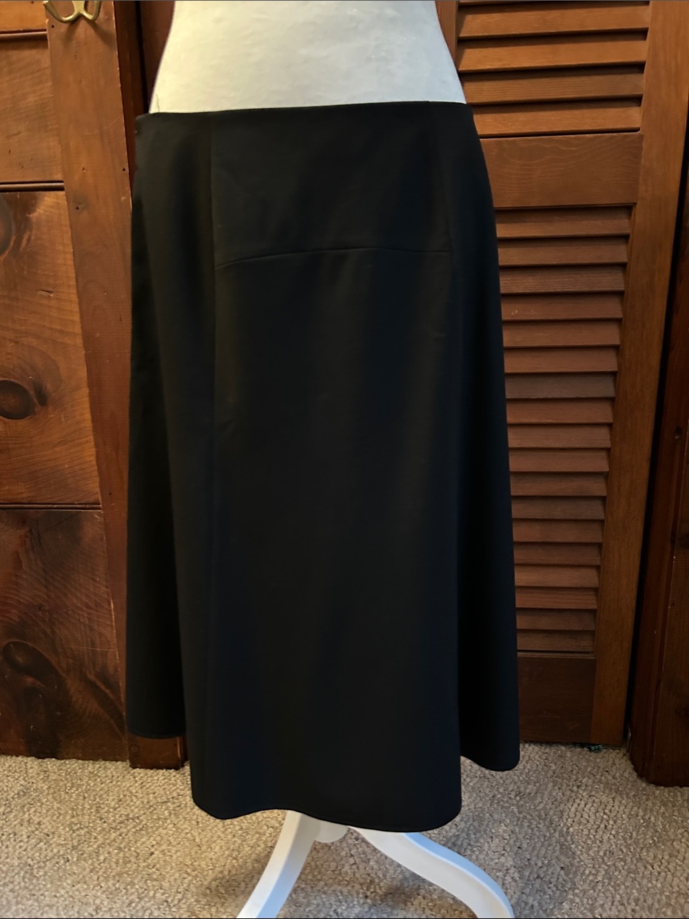 Grace Elements Black A-Line Skirt